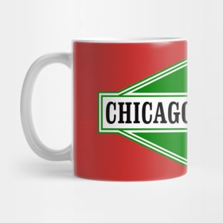 Chicago Central & Pacific Railroad Logo Mug